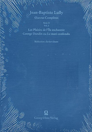 Jean-Baptiste Lully - Oeuvres complètes série 2 vol.2