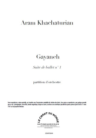 Gayaneh Suite No. 1
