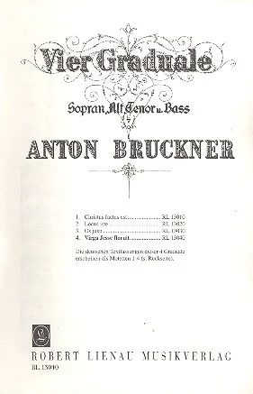Anton Bruckner - Graduale