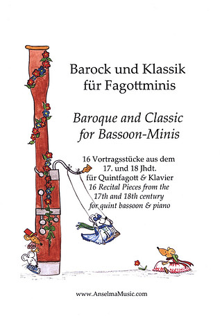 Barock und Klassik für Fagottminis für Quintfagott und Klavier