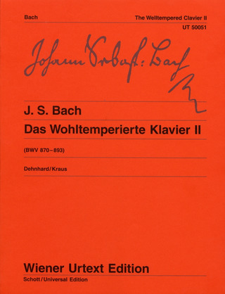 Johann Sebastian Bach - Das Wohltemperierte Klavier 2 BWV 870-893