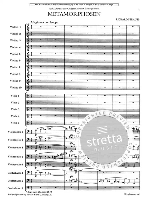 Richard Strauss - Vier letzte Lieder / Metamorphosen / Oboenkonzert (1)
