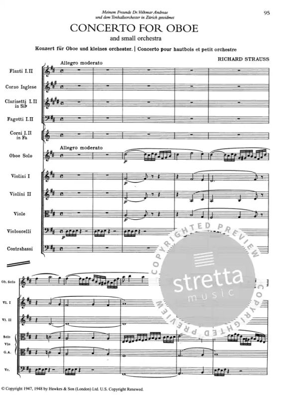Richard Strauss - Vier letzte Lieder / Metamorphosen / Oboenkonzert (4)