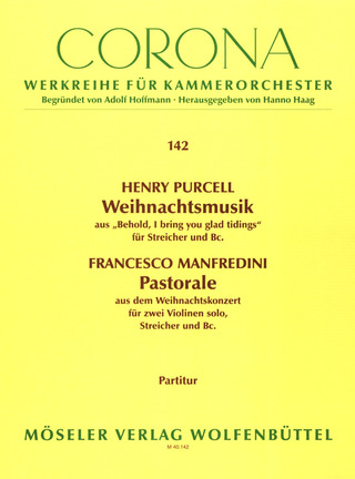 Henry Purcell y otros.: Weihnachtsmusik und Pastorale