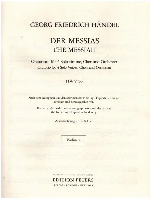 George Frideric Handel - Messiah