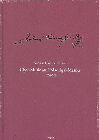 Andreas Hammerschmidt - Chor-Music auff Madrigal-Manier HaWV 439–469 – Musicalischer Andachten Fünffter Theil