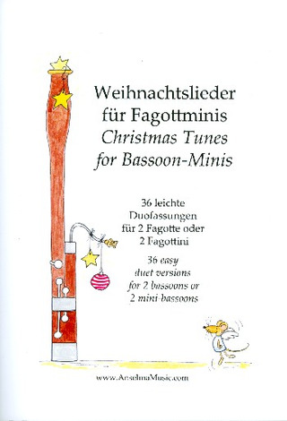 Weihnachtslieder für Fagottminis für 2 Fagotte (Fagottini) Partitur