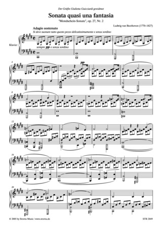 Ludwig van Beethoven: Sonate cis-Moll