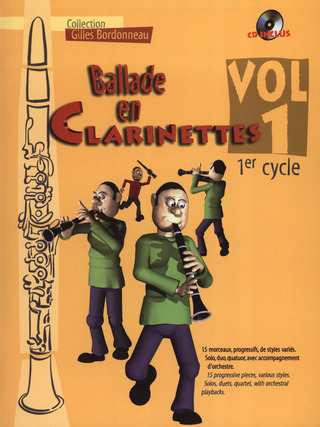 Bordenneau Gilles: Ballade En Clarinettes