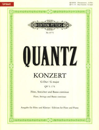 Johann Joachim Quantz: Konzert G-Dur QV 5: 174