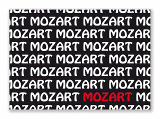 Postkarte Mozart Text