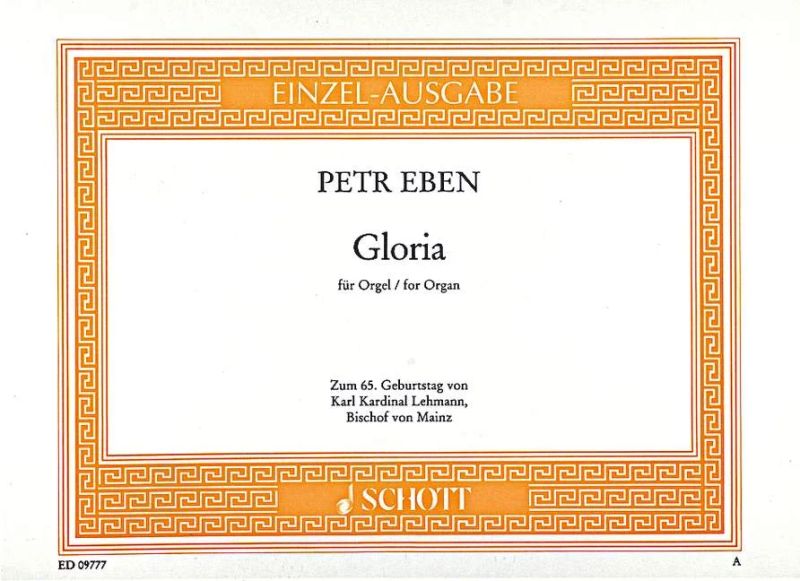 Petr Eben - Gloria