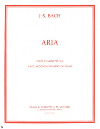 Johann Sebastian Bach - Aria extr. de la Suite en ré maj. (transcription)