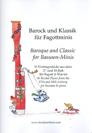 Barock und Klassik für Fagottminis für Fagott und Klavier