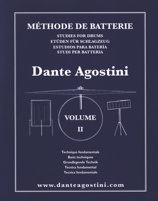 Dante Agostini - Etüden für Schlagzeug 2