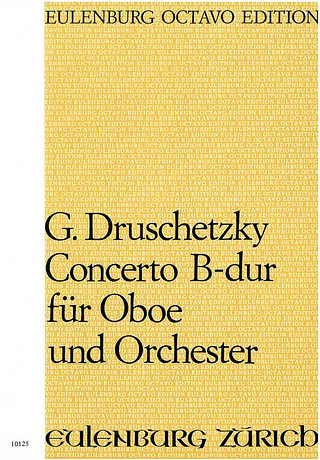 Jiří Družecký - Concerto für Oboe B-Dur