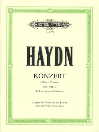 Joseph Haydn - Konzert für Violoncello und Orchester C-Dur Hob. VIIb: 1