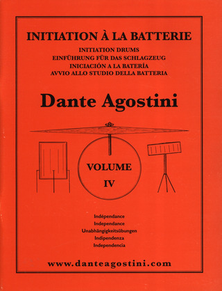 Dante Agostini - Etüden für Schlagzeug 4