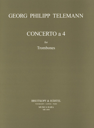 Georg Philipp Telemann - Concerto a 4 (arr.)