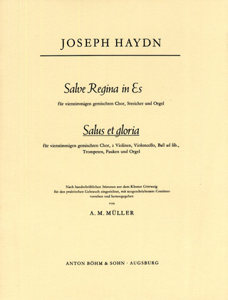 Joseph Haydn - Salus Et Gloria - Motette