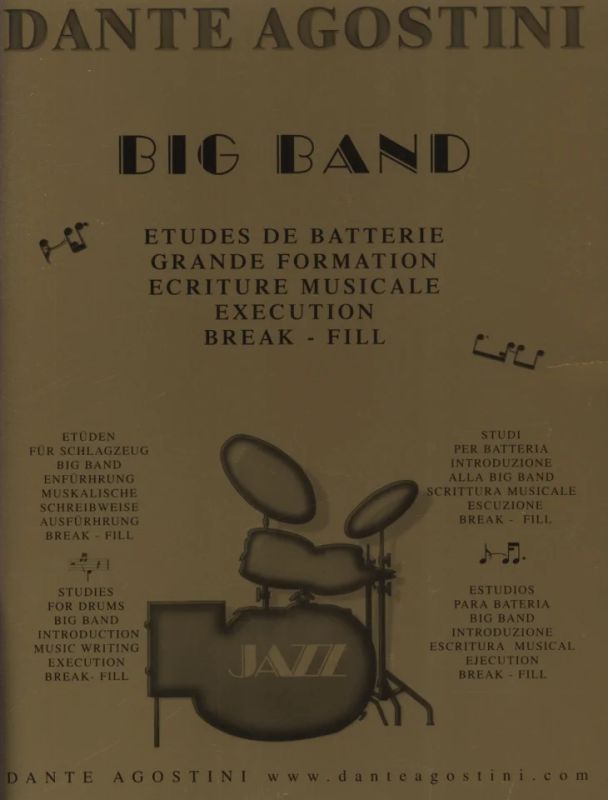 Dante Agostini - Big Band - Etudes De Batterie