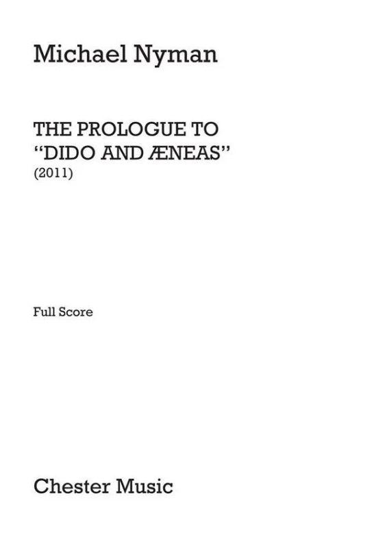 Michael Nyman - The Prologue to Dido and Aeneas