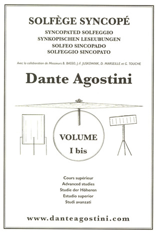 Dante Agostini - Solfège Syncopé 1