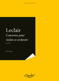 Jean-Marie Leclair - Concertos pour violon et orchestre op. VII