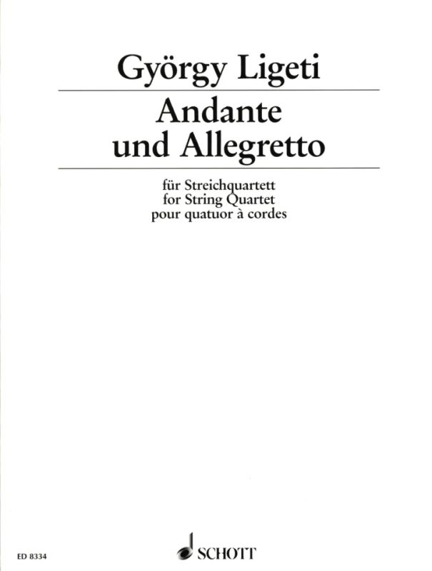 György Ligeti - Andante und Allegretto (1950)