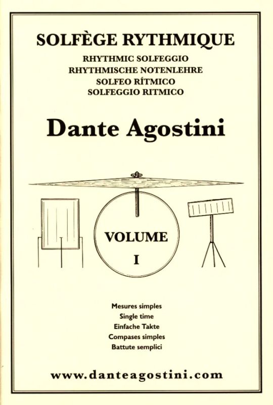 Dante Agostini - Solfège rhythmique 1