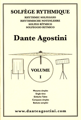 Dante Agostini: Solfège rhythmique 1