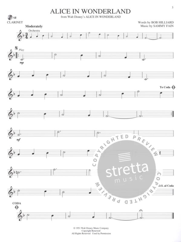 Disney Classics: Clarinet | im Stretta Noten Shop kaufen