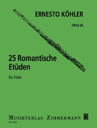 Ernesto Köhler - 25 Romantische Etüden