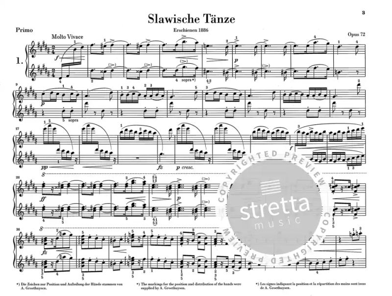 Antonín Dvořák - Slavonic Dances op. 72