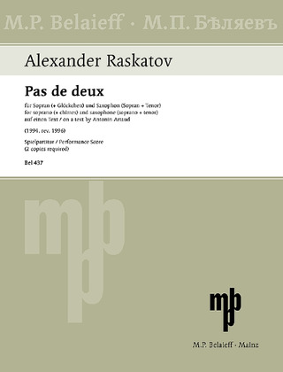 Alexander Raskatov - Pas de deux