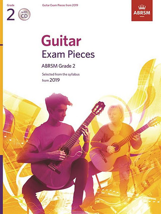 Guitar Exam Pieces from 2019 Grade 2 + CD