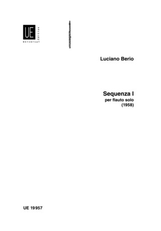 Luciano Berio - Sequenza I