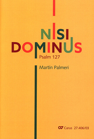 M. Palmeri - Nisi Dominus