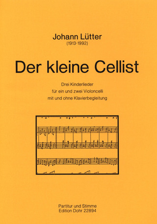 Johann Lütter: Der kleine Cellist