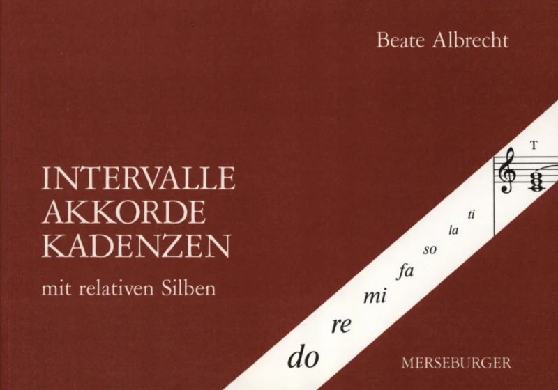 Beate Albrecht - Intervalle, Akkorde, Kadenzen