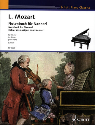 Leopold Mozart - Notenbuch für Nannerl