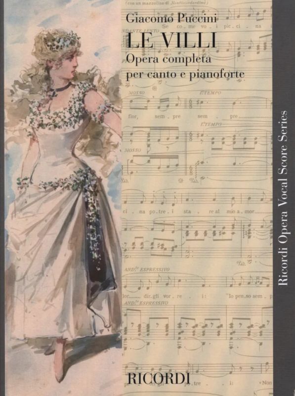 Giacomo Puccini - Villi Opera Completa Per Canto E Pianoforte In Bro