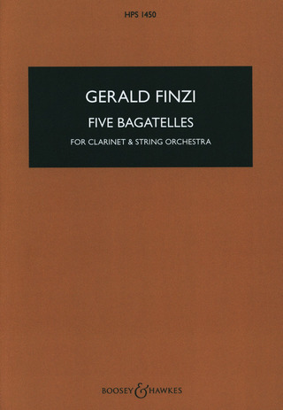 Gerald Finzi - Five Bagatelles op. 23a