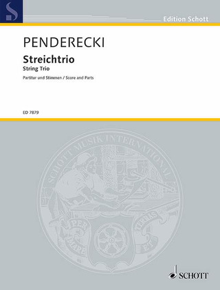 Krzysztof Penderecki - Streichtrio