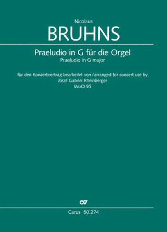 Nicolaus Bruhns - Praeludio in G major WoO 95
