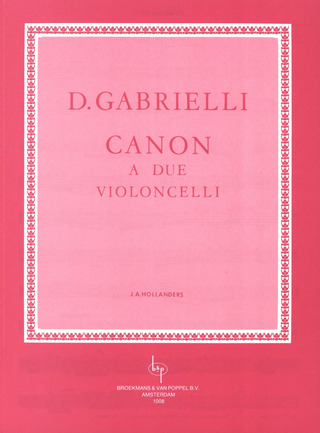 Domenico Gabrielli - Canon