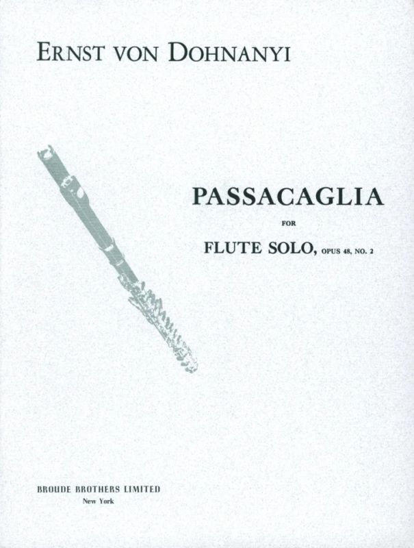 Ernst von Dohnányi - Passacaglia Op 48/2