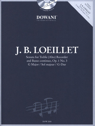 Jean-Baptiste Loeillet de Londres - Sonata Sol majeur op. 1/3