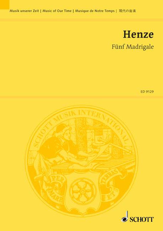 Hans Werner Henze - Fünf Madrigale