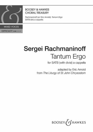 Sergei Rachmaninow: Tantum Ergo